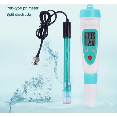 Ph meter ph-20/ph-220/ph-20w/ph-220w ph tester portable 0-14 pH pen type precision instrument with ph buffer power