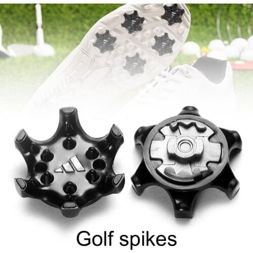 10pcs/lot Golf Spikes Pins Turn Shoe Spikes Durable Replacement Set Ultra Thin Cleats Pins Fits Ping System Spike