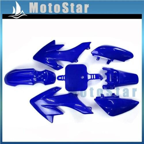 Blue Fairing Plastic Fender Kit For Piranha SSR Thumpstar 140cc 150cc Honda XR50 CRF50 Pit Dirt Bike