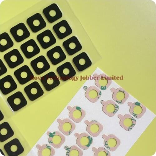 Wyieno 50Pcs/Lot A530 Real Camera Glass Lens For Samsung A8 2018 A530f Back Rear Camera Panel With Glue Tracking