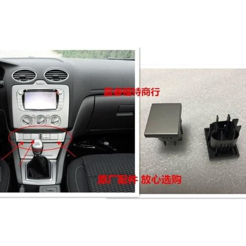 1pc original for Ford Focus 2005-14 Central Control Decorative Switch Air Conditioning Control Panel Cover A/C cap
