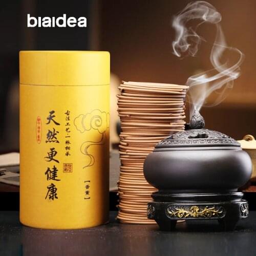 120p Sandalwood Incense Coil Aromatherapy diffuser Spices Fragrance Deodorant Natural Summer Essential Yoga Anti mosquito Relax