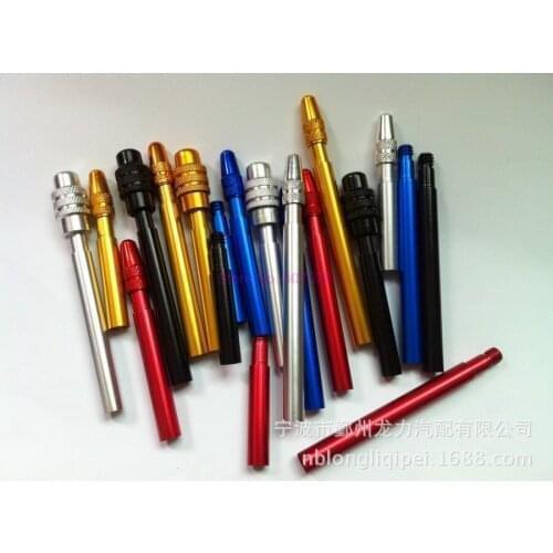 By DHL or Fedex 200pcs Bicycle Road Aluminum Presta Cap Valve Extender Extension French Valve 40-70mm hot