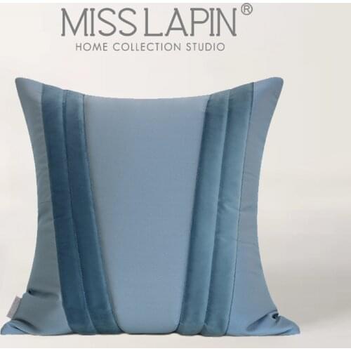 MISS LAPIN Designer Style Soft Velvet Cushion Cover Decorative Embroidered Throw Pillow Covers