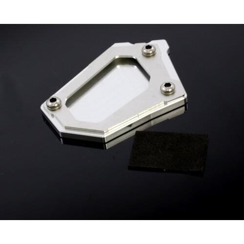 For BMW R1200GS 08-12 R1200GS ADV 08-13 Motorcycle Accessories CNC Aluminum Side Kickstand Stand Extension Support Plate