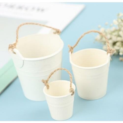 Simulation Water Bucket 1/12 1/6 Home Kitchen Pretnd Play Game Doll house