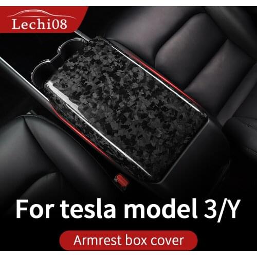 Real forged carbon fiber for Tesla model 3 accessories/car accessories model 3 tesla three tesla model 3 carbon/accessoires