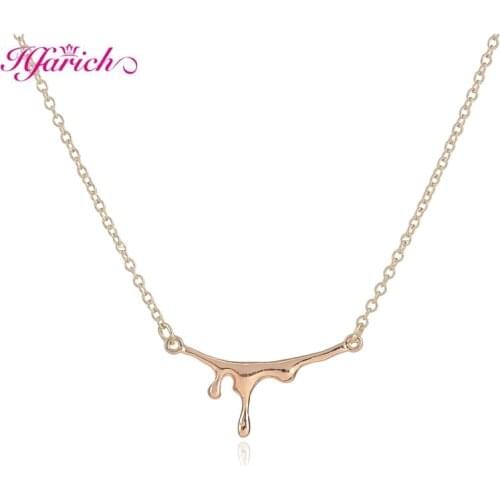 New Item Hot Sale Dripping Paint Necklace Artists Necklace for Women Necklaces pendants EY-N099