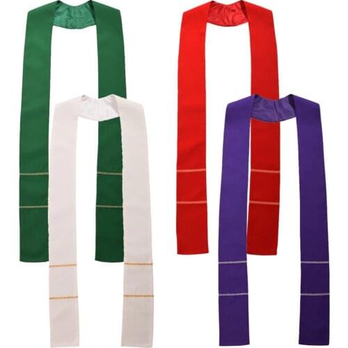 Clergy Stole Orthodox Adult Church Christian Pope Minister Priest Costumes