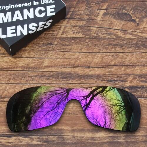 ToughAsNails Polarized Replacement Lenses for Oakley Antix Sunglasses Purple Mirrored (Lens Only)