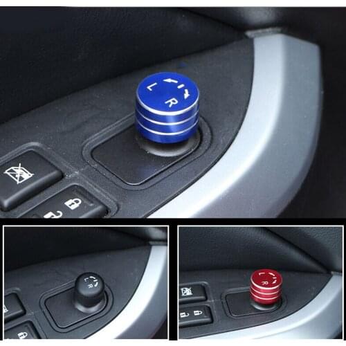 Aluminium alloy rear-view mirror knob is the rear-view mirror adjusting ring Car accessories For Suzuki vitara 2016 2017