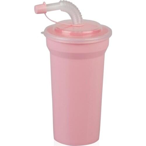 Sampurchase Straw Bardak-400 ml(STAND) x2