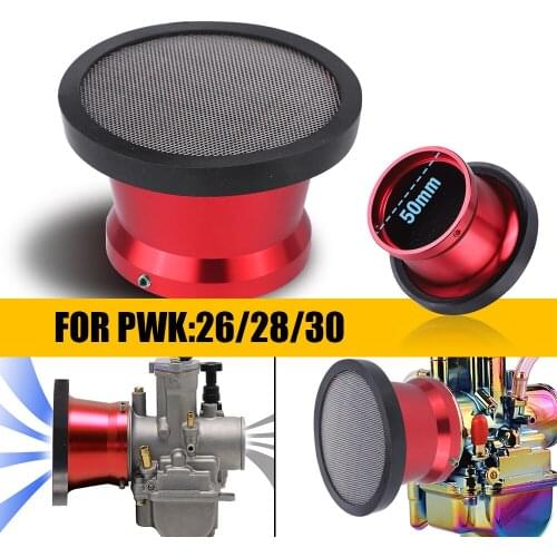 Motorcycle Air Filter For PWK 21MM 24MM 26MM 28MM 30MM Motocross Scooter Air Pods Cleaner for Yamaha for Kawasaki for Suzuki