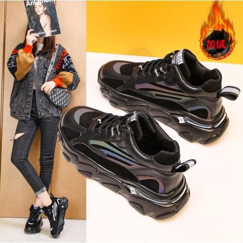 Winter warm womens sports shoes flat shoes womens sports shoes luxury brand shoes womens microfiber luxury womens shoes ladi