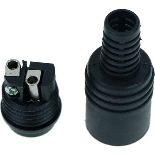 10pcs 2 Pin Din Female Plug Hifi Loudspeaker Connectors For Speaker