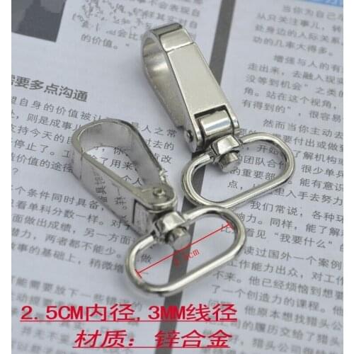 20pcs/lot 25mm inner width zinc alloy Clasps bag accesories hanger hook for Webbing Strap Belt Purse Bags Handbag Free Shipping