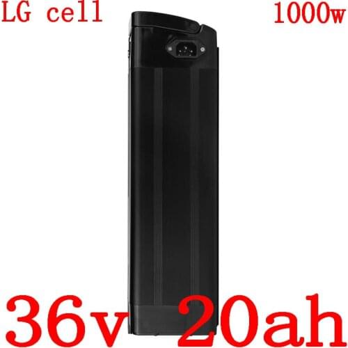 36V 20AH Electric Bicycle Battery 36V 10AH 13AH 15AH 17AH 20AH 25AH 27AH lithium battery use LG cell fit 36V 500W 1000W motor
