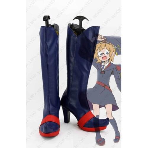 Anime shose Little Witch Academia Rotte Yanson Cosplay Boots
