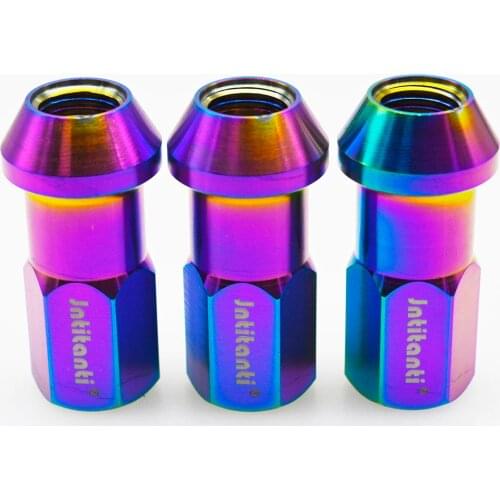 Titanium alloy auto wheel hub nut