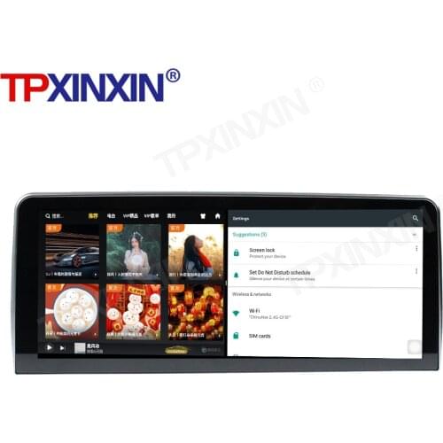 Android 10.0 8+128GB Carplay For BMW 5 Series E60 2004-2010 12.3" CCC Car GPS Navigation Auto Radio Headunit Multimedia Player