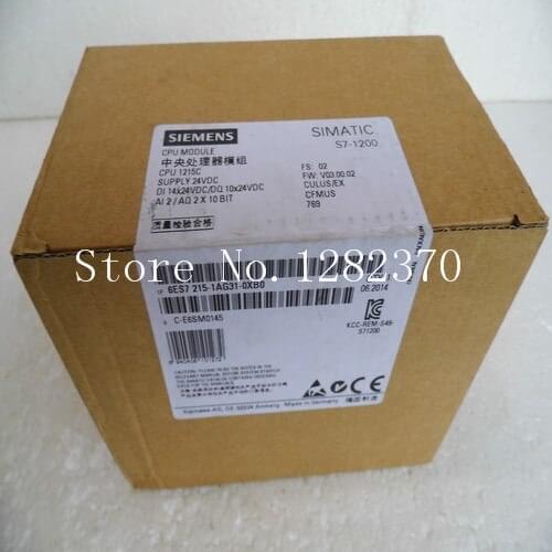 [BELLA] New German original - module 6ES7 215-1AG31-0XB0 spot