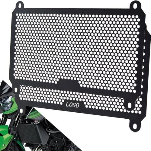 For Kawasaki Ninja 400 Z400 2018 2019 Motorcycle Accessories Radiator Grille Guard Cover Radiator Cooler Grill 2018 2019 Z400