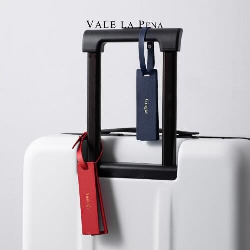 Creative Personalized Luggage tag Fiber Leather Travel suitcase travel accessories suitcase tag customized logo name viajero