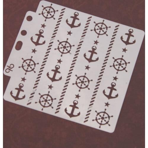 Mark Spray Pattern DIY Scrapbooking Paper Cards Pre-Drawing Lace Ruler Spray Masking Version Drawing Masking Hollow Out Template