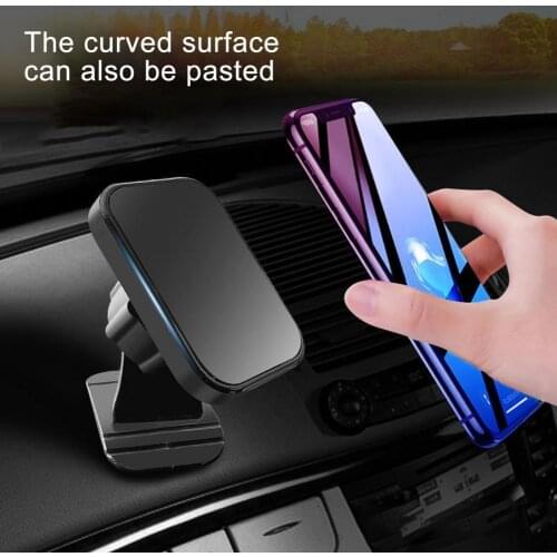 30% Dropshipping!!Universal Car Mobile Phone Holder Magnetic 360 Degree Rotation Cellphone Support Bracket for Center Console