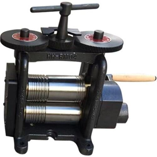 Hand Crank Tableting Machine Manual Crimping Machine Gold Silver Copper Jewelry Tablet Pressure Line Semicircle Gold Machine