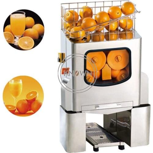 Most popular stainless steel commercial automatic orange pomegranate juicer extractor machine lemon citrus free shipping by sea