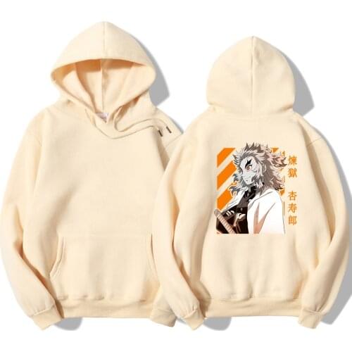 Demon Slayer Anime Tanjiro and Nezuko Hoodie Women Kawaii Manga Kimetsu No Yaiba Sweatshirt Hooded Female Streetwear Hoodies