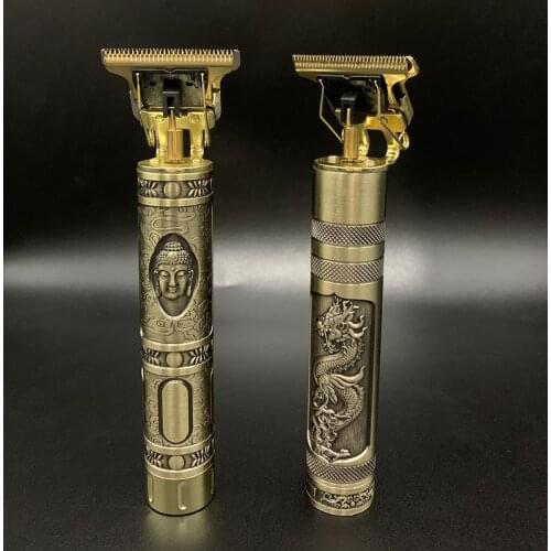 T shaver trimmer mens beard razor electric shaver cordless hair clipper trimmer 0mm rechargeable timer beard cutter 5