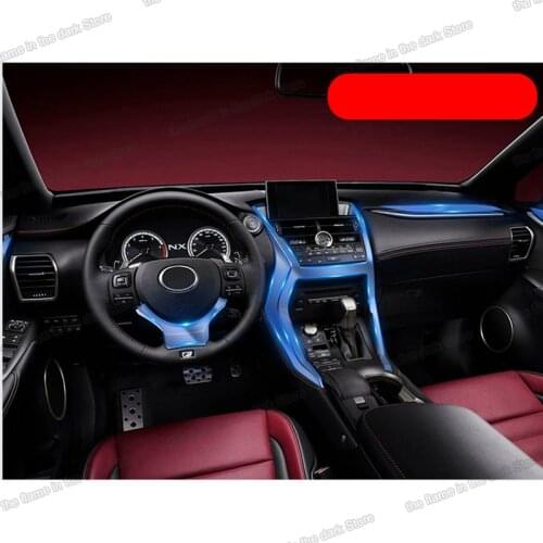 Lsrtw2017 TPU Car dashboard Anti-scratch Film Protective Sticker for Lexus Nx 2015 2016 2017 2018 2019 2020 auto Accessories