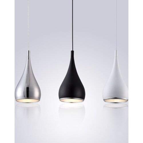 Iron restaurant Nordic office milk tea shop model room post modern minimalist creative bedroom bedside Pendant Lights LB101405