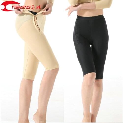 YISHENG Compression Zipper Pants Women Medical Shapewear Trousers for weight Lose