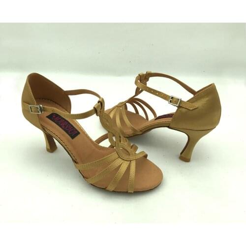 Hot Sale Latin Dance Shoes Salsa Tango Shoes Wedding & Party Shoes for women 6204LG