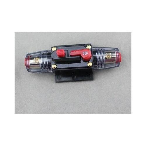 1PCS 20A 30A 40A 50A 60A 80A 100A 125A 150A Car Audio Inline Circuit Breaker Fuse for 12V Protection SKCB-02-50A Hot Sale