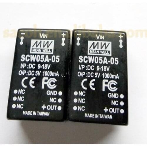 1PCS/lot New OriginaI SCW05A-05 or SCW05A-09 or SCW05A-12 or SCW05A-15 SCW05 DIP-8 5W DC-DC Regulated Single Output Converter