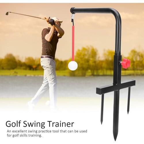 1pcs Practice Guide Golf Swing Trainer Iron Outdoor Individual Golf Swing Training Aids Equipment for Indoor Golf Accessories