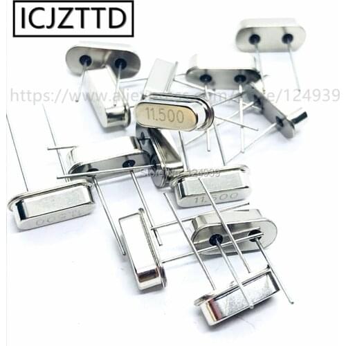 27.1383MHZ NEW HC-49S 49S 20pf 27.1383M 27.1383 100pcs 11.500mhz 11.5MHZ 11.500M 11.500 11.5 HC-49S