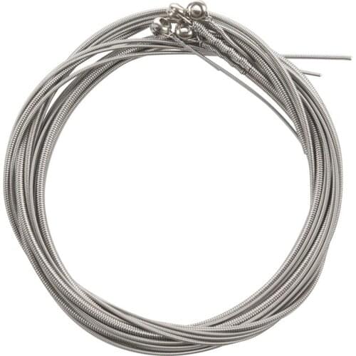 4 Pieces Bass Strings Bass Guitar Accessories Guitar Strings Silver Plated Guitar Music Accessories