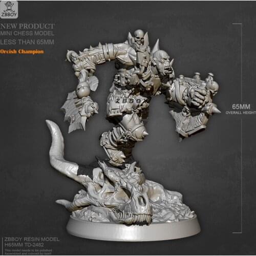 65MM Resin model kits toy figure Self-assembled TD-2482