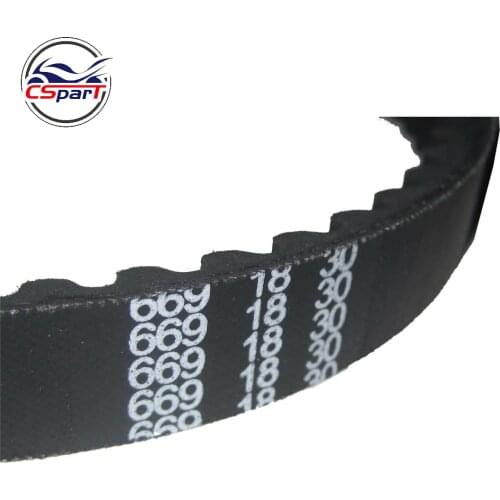 669 18 30 CVT Drive Belt GY6 49CC 50CC 139QMB Scooter ATV Jonway Baotian Roketa Taotao Parts