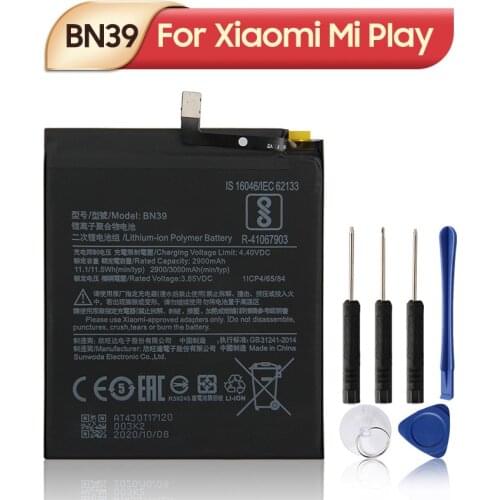 Agaring Xiaomi Mi Play Batteries China