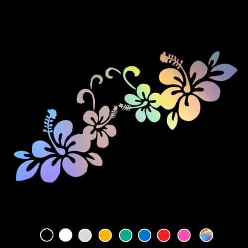 Flowers Car Sticker Beauty Decal For Cars Auto Motorcycle Bumper Window Door Body JAYJOE Dropshipping Vinyl Car Stickers
