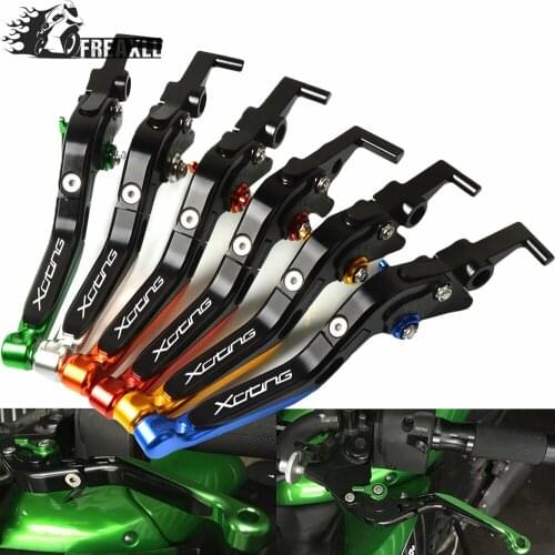 For KYMCO XCITING 250 300 500 400 Motorcycle Lever CNC Adjustable Folding Extendable Brake Clutch Levers Motorbike Accessories