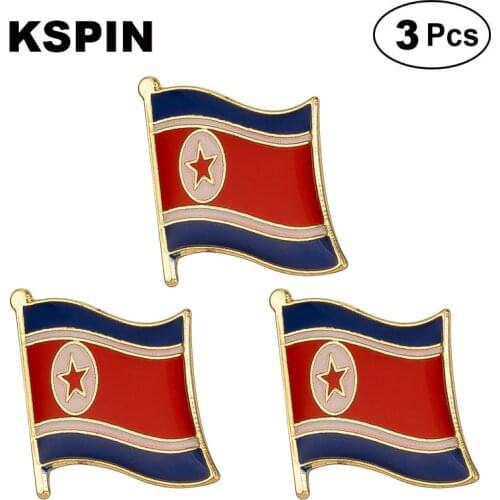 North Korea Lapel Pin Brooches Pins Flag badge Brooch Badges