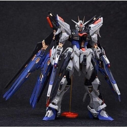 Bandai Anime Gunpla Hg1/144 Dark Assault Freedom Fate Figure Assembled Toys Decoration Gift Robot Gundam Action Model Figureals