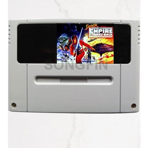 The Empire Strikes Back 16 bit 46 Pin Super Game Cartridge for PAL Version Game Console